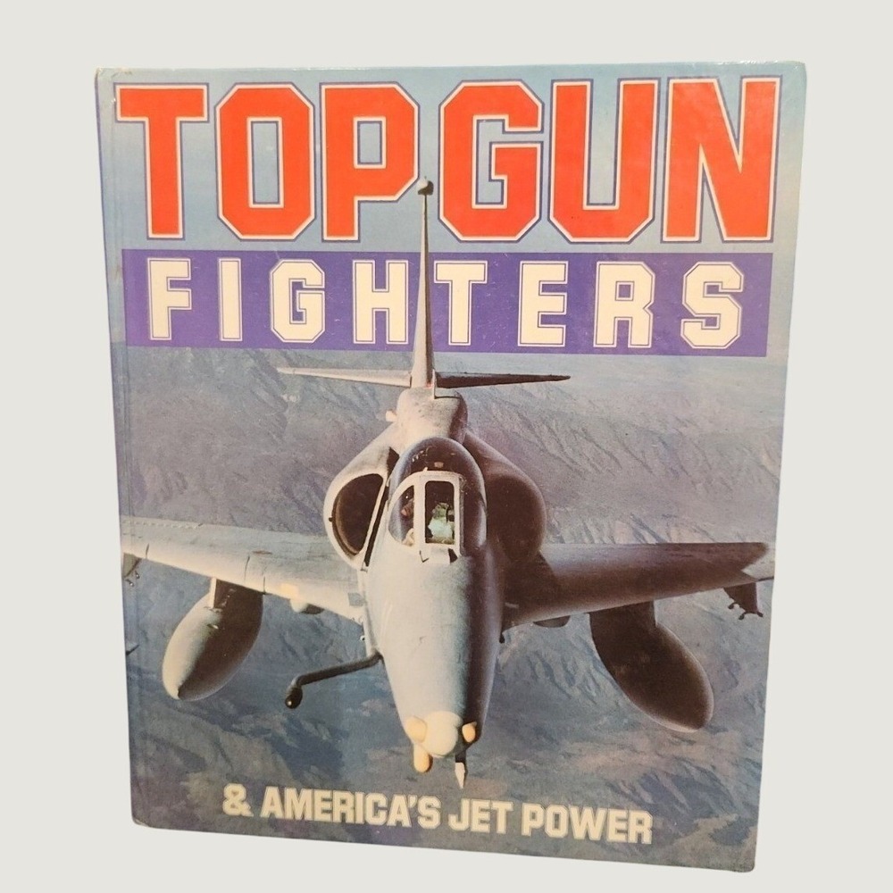 Top Gun Fighters Americas Jet Power George Hall Hardcover Military Aviation Book